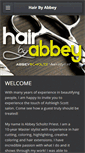 Mobile Screenshot of hairbyabbey.com